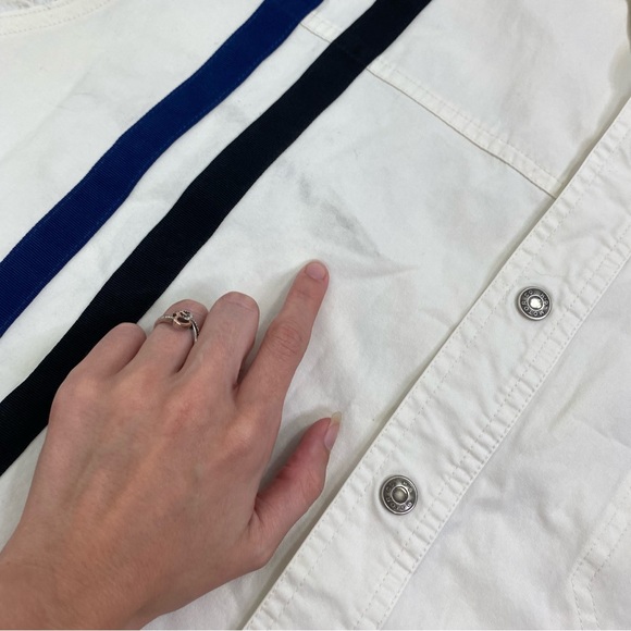 Harley-Davidson dirt Track Team White button down sleeveless Vest size XL - Picture 2 of 16